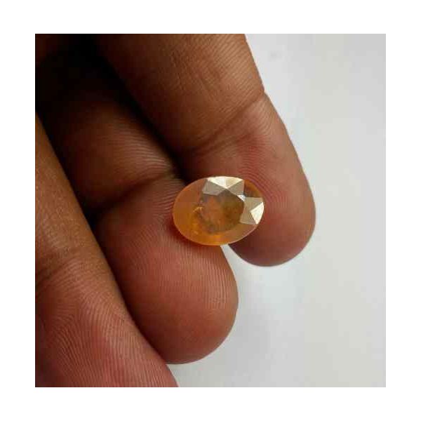 3.25 Carats African Padparadscha Sapphire 13.04 x 9.88 x 4.65 mm