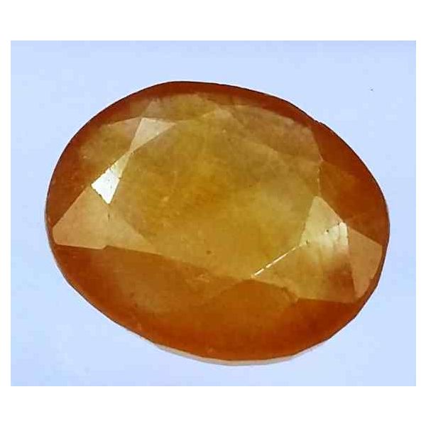 8.91 Carats African Padparadscha Sapphire 13.60 x 11.67 x 4.97 mm