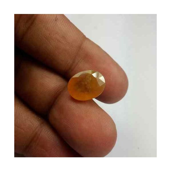 8.12 Carats African Padparadscha Sapphire 13.31 x 10.55 x 5.47 mm