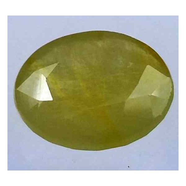 5.58 Carats African Green Sapphire 11.85 x 9.84 x 4.43 mm