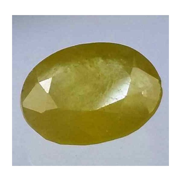 3.71 Carats African Green Sapphire 10.33 x 8.18 x 4.31 mm