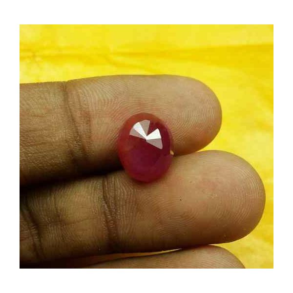 5.98 Carats Burma Mines Ruby 11.17 x 9.83 x 5.87 mm