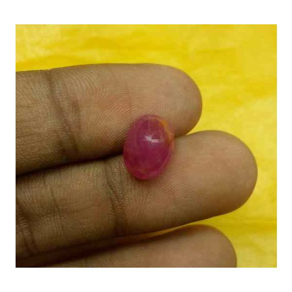 4.92 Carats Burma Mines Ruby 11.01 x 9.62 x 5.85 mm