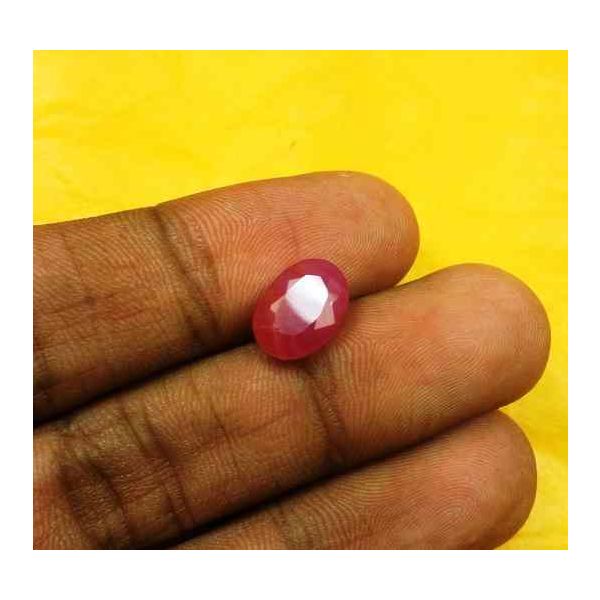 3.89 Carats Burma Mines Ruby 9.60 x 7.62 x 4.95 mm