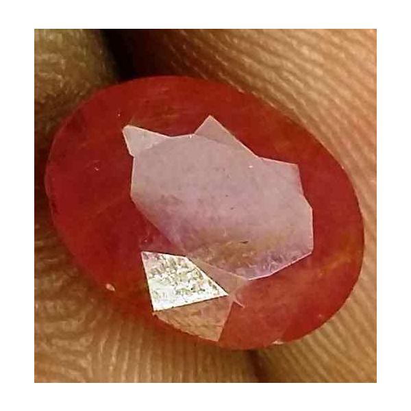 2.79 Carats Burma Mines Ruby 10.06 x 7.45 x 4.03 mm