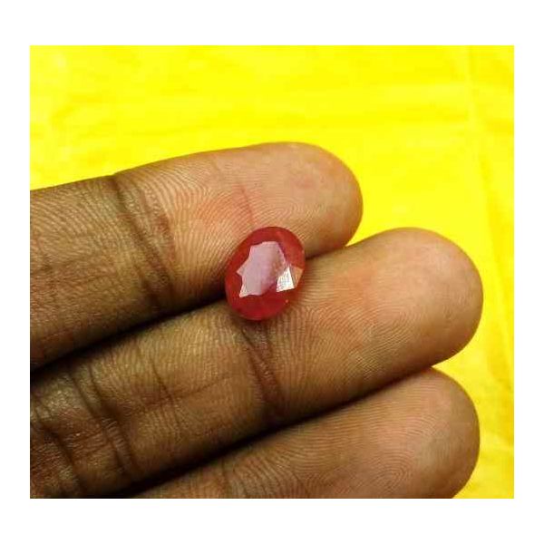 2.79 Carats Burma Mines Ruby 10.06 x 7.45 x 4.03 mm