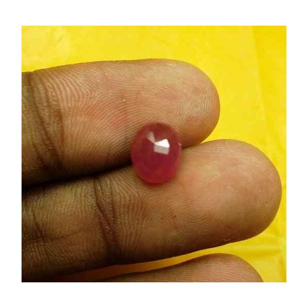 2.64 Carats Burma Mines Ruby 8.9 x 6.93 x 5.20 mm