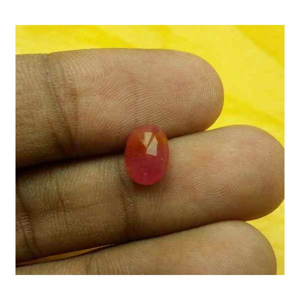 2.34 Carats Burma Mines Ruby 8.87 x 6.48 x 4.49 mm