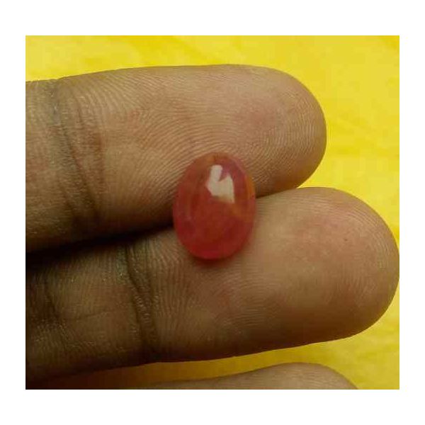 3.52 Carats Burma Mines Ruby 10.05 x 7.78 x 4.82 mm