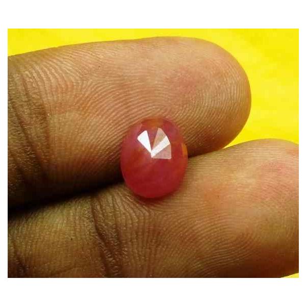 2.57 Carats Burma Mines Ruby 8.52 x 7.12 x 4.96 mm