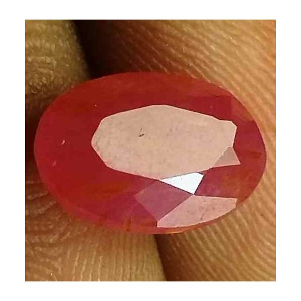 3.28 Carats Burma Mines Ruby 10.21 x 7.16 x 4.42 mm