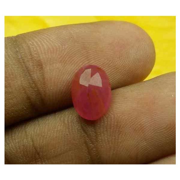 3.28 Carats Burma Mines Ruby 10.21 x 7.16 x 4.42 mm