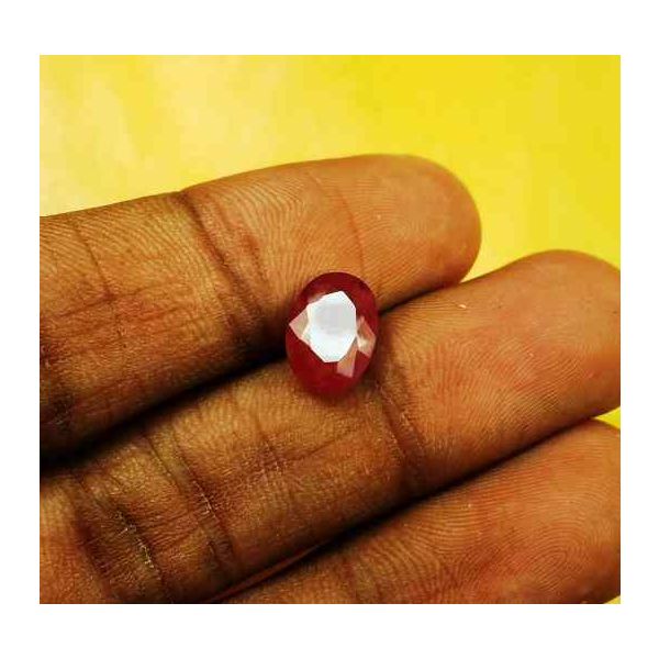 2.79 Carats Burma Mines Ruby 9.75 x 7.05 x 4.51 mm