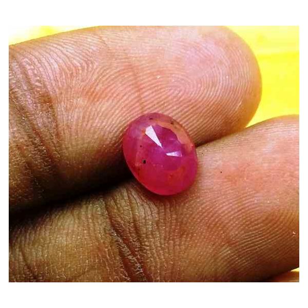 2.37 Carats Burma Mines Ruby 8.19 x 6.58 x 4.81 mm