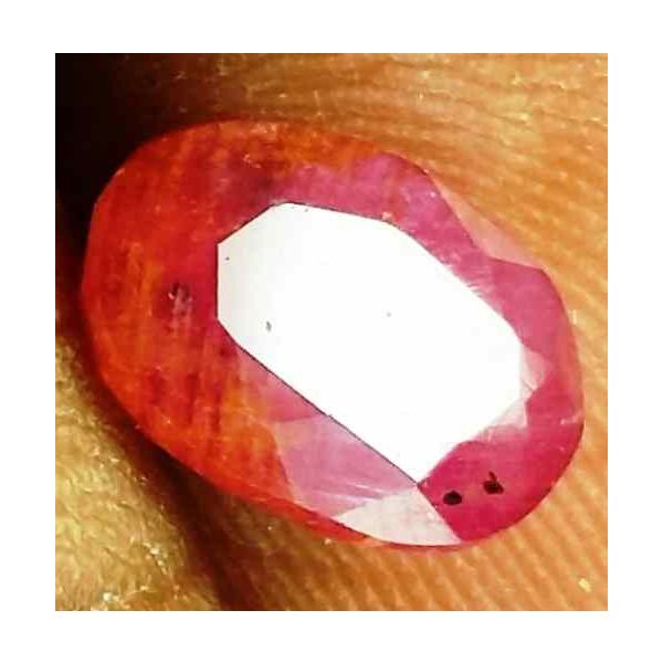 2.25 Carats Burma Mines Ruby 9.35 x 6.64 x 3.69 mm