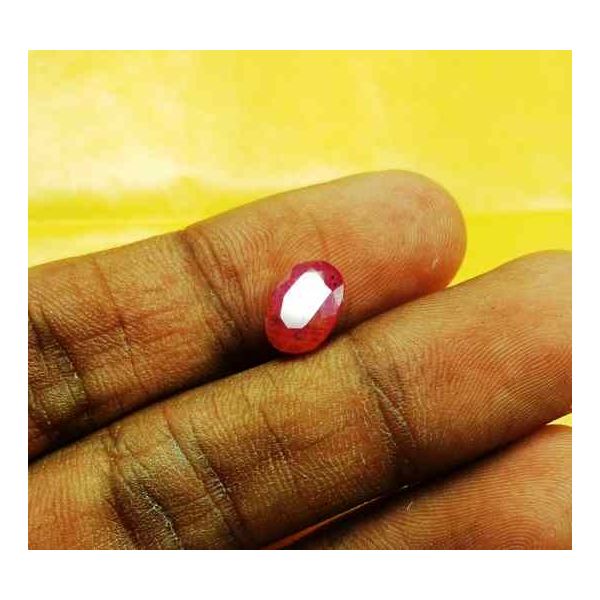 2.25 Carats Burma Mines Ruby 9.35 x 6.64 x 3.69 mm