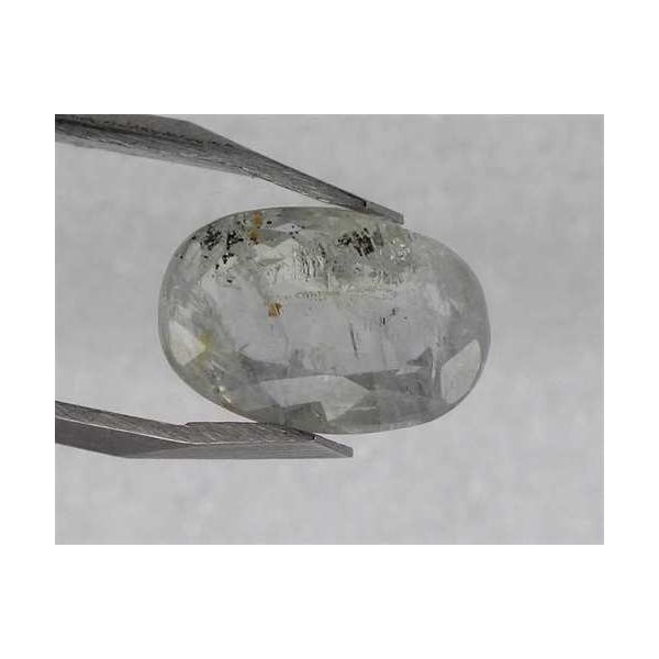 3.25 Carats Colorless Sapphire 10.50 x 7.13 x 4.15 mm