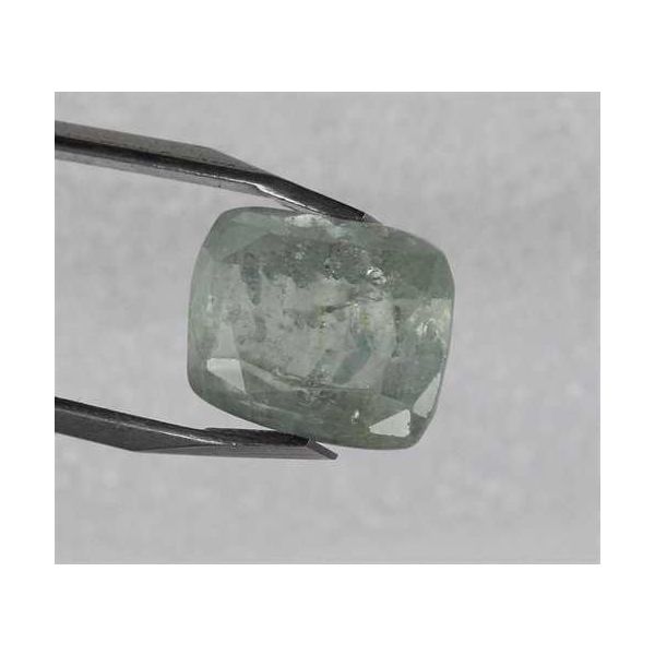 6.52 Carats Light Green Sapphire 10.35 x 8.55 x 6.20 mm