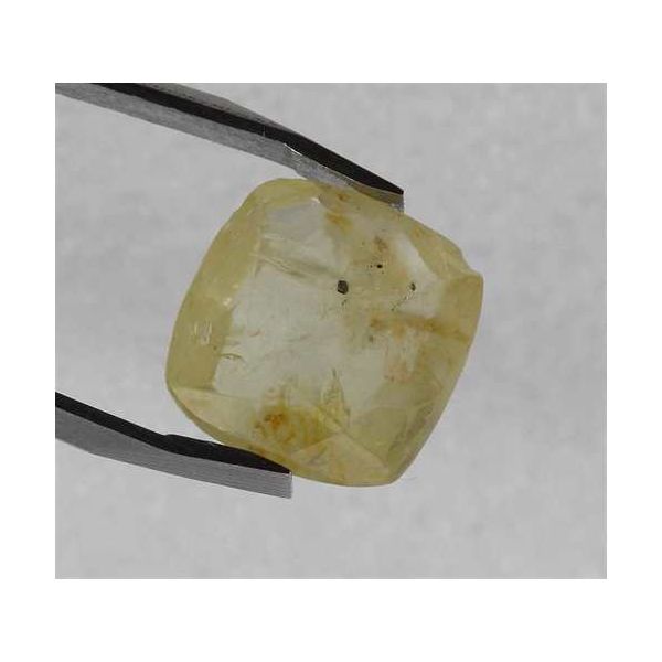 3.93 Carats Yellow Sapphire 10.83 x 6.62 x 5.85 mm