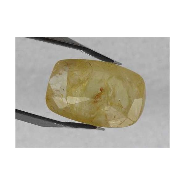 5.8 Carats Yellow Sapphire 10.60 x 9.55 x 5.07 mm