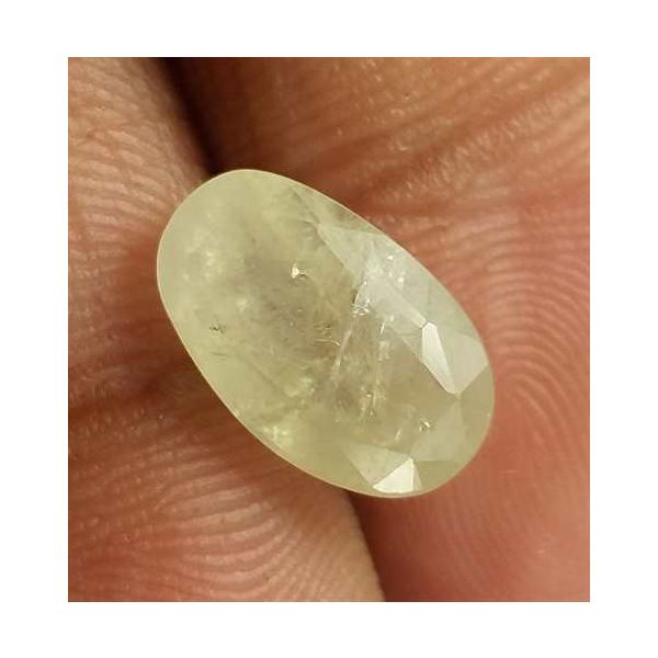 5.08 Carats Yellow Sapphire 12.05 x 7.50 x 6.10 mm