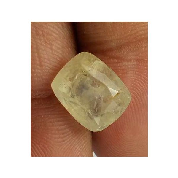 7.12 Carats Yellow Sapphire 12.28 x 9.15 x 6.60 mm