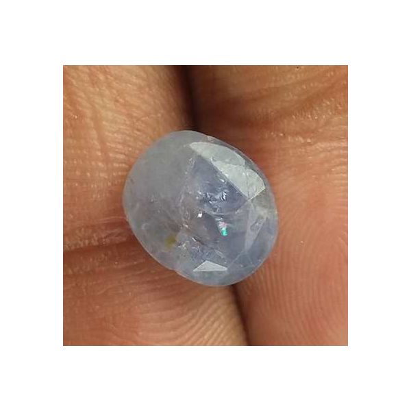 4.77 Carats Blue Sapphire 9.60 x 8.25 x 6.74 mm