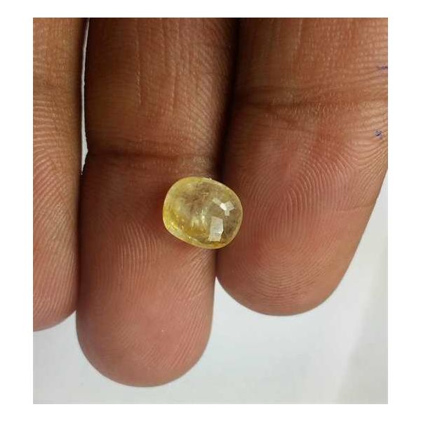 2.23 Carats Yellow Sapphire 8.15 x 7.00 x 3.73 mm