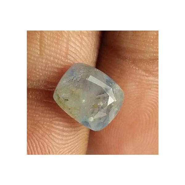 4.02 Carats Blue Sapphire 9.10 x 7.55 x 5.70 mm