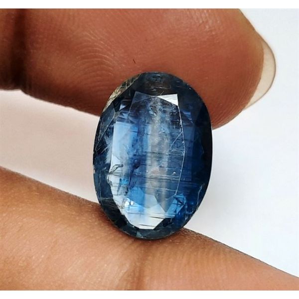 6.03 Carats Natural Blue Kyanite 15.27 x 10.90 x 4.00 mm