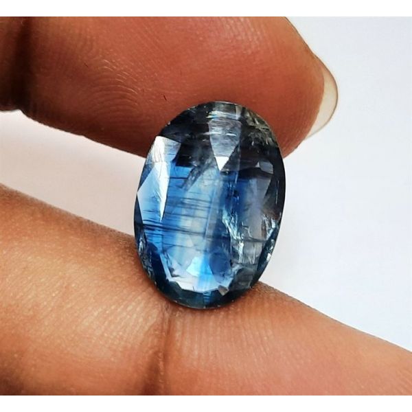 6.03 Carats Natural Blue Kyanite 15.27 x 10.90 x 4.00 mm