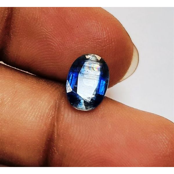 2.51 Carats Natural Blue Kyanite 10.05 x 7.08 x 3.75 mm