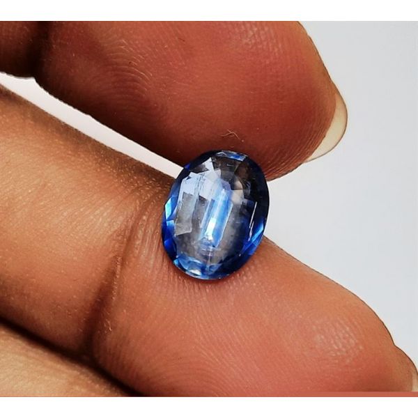 2.32 Carats Natural Blue Kyanite 10.25 x 7.83 x 3.25 mm