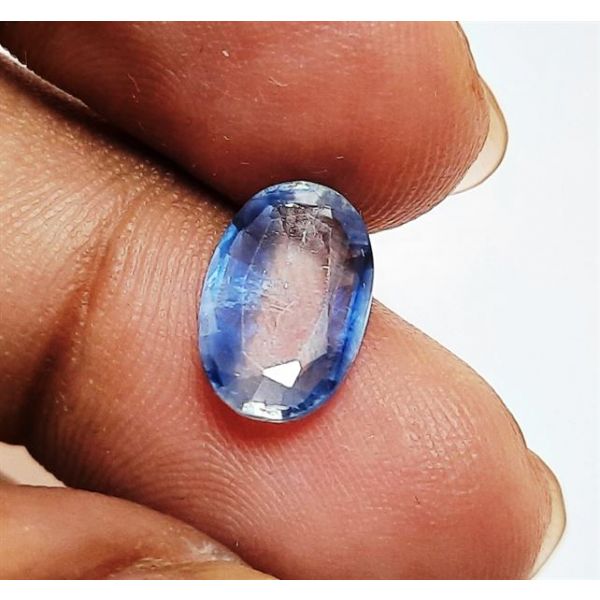 2.34 Carats Natural Blue Kyanite 11.60 x 7.50 x 2.85 mm