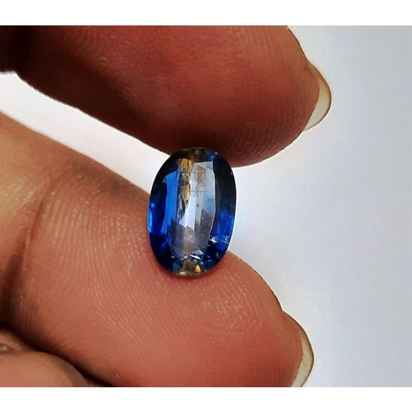 2.17 Carats Natural Blue Kyanite 10.25 x 6.91 x 3.20 mm