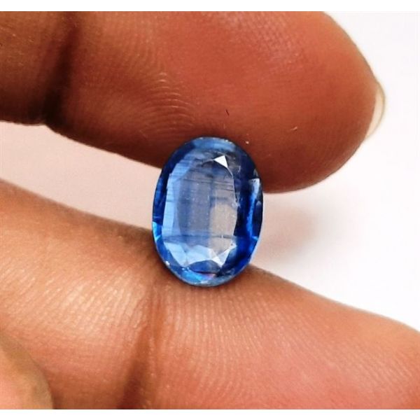 2.95 Carats Natural Blue Kyanite 10.73 x 8.05 x 3.68 mm