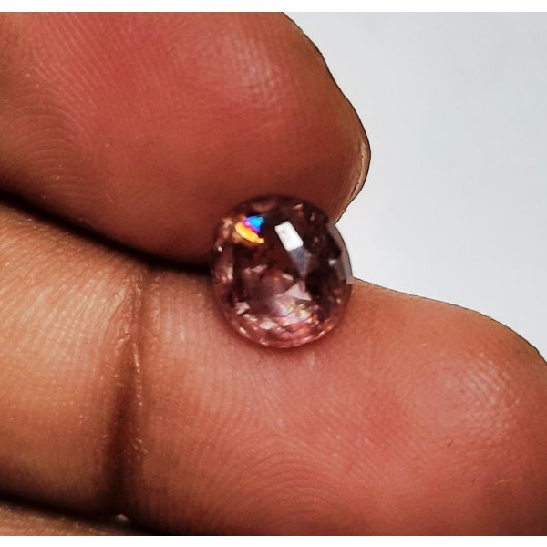2.01  Carats Natural Pink Spinel 8.08 x 7.10 x 4.26 mm