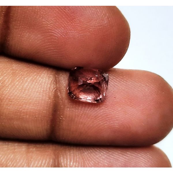 2.24 Carats Natural Pinkish Orange Spinel 7.63 x 6.38 x 5.19 mm