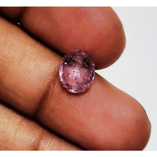 2.38 Carats Natural Pink Spinal 9.38 x 7.48 x 4.16 mm