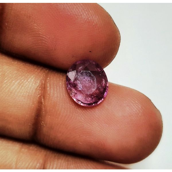 2.08  Carats Natural Pink Spinel 8.91 x 7.80 x 3.70 mm
