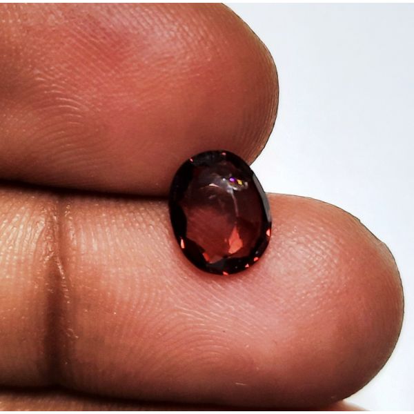 1.43 Carats Brownish Orange Spinel 8.35 x 6.75 x 2.85 mm