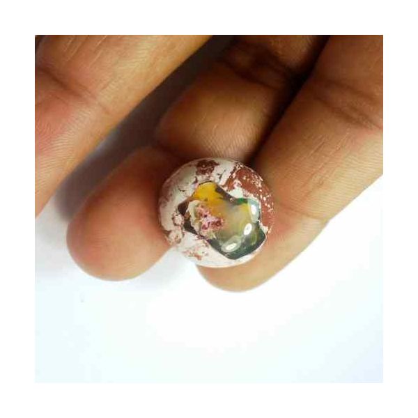 19.05 Carats Natural Mexicon Opal 20.42 x 19.29 x 8.31 mm