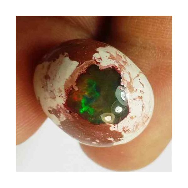 15.32 Carats Natural Mexicon Opal 19.04 x 15.38 x 9.14 mm