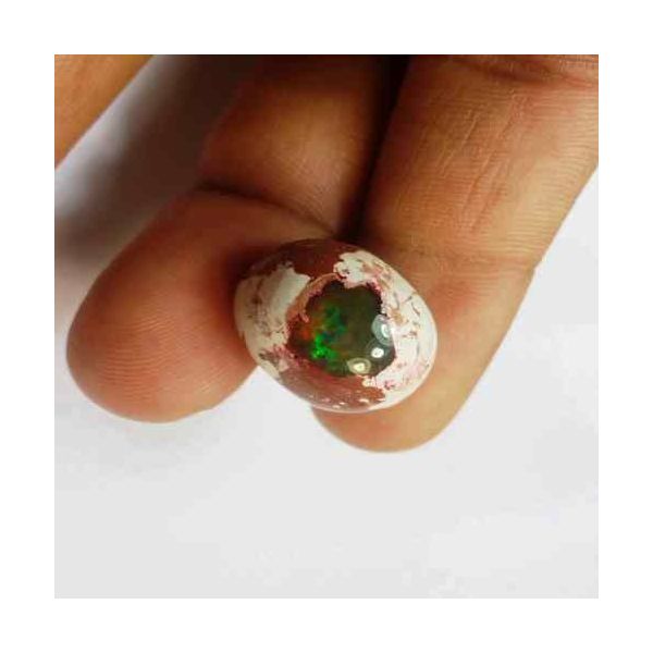 15.32 Carats Natural Mexicon Opal 19.04 x 15.38 x 9.14 mm