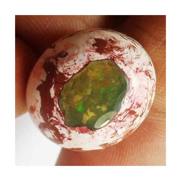 19.5 Carats Natural Mexicon Opal 20.09 x 18.04 x 8.80 mm