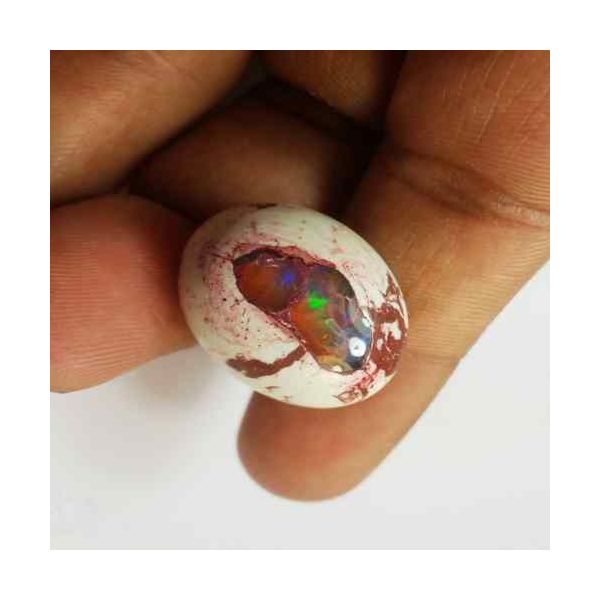 24.66 Carats Natural Mexicon Opal 22.85 x 18.04 x 9.75 mm