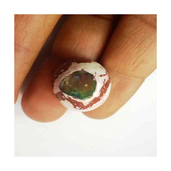 21.15 Carats Natural Mexicon Opal 19.23 x 19.19 x 9.86 mm