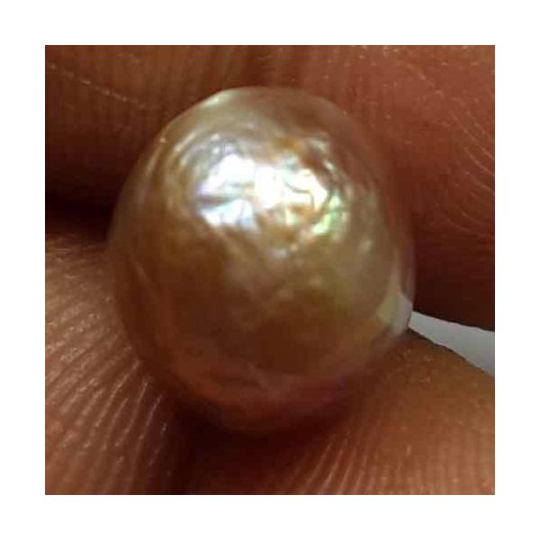 5.3 Carats Natural Venezuela Pearl 9.16 x 9.09 x 8.83 mm