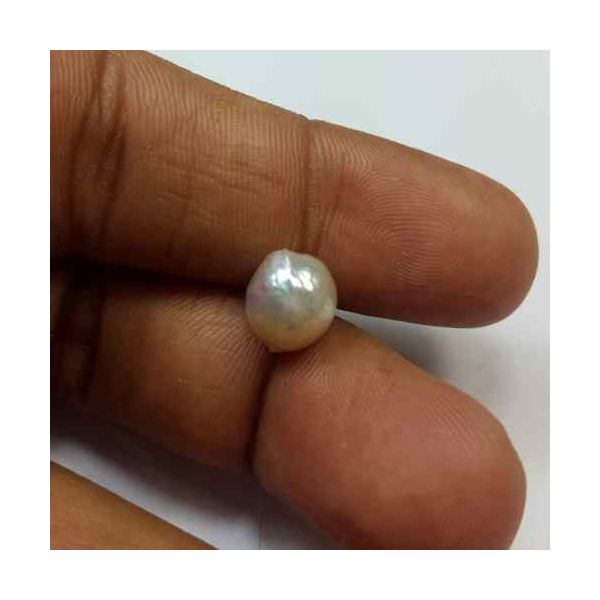 4.61 Carats Natural Venezuela Pearl 9.29 x 8.36 x 8.21 mm