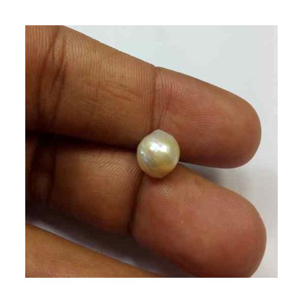 4.05 Carats Natural Venezuela Pearl 8.74 x 8.06 x 8.11 mm
